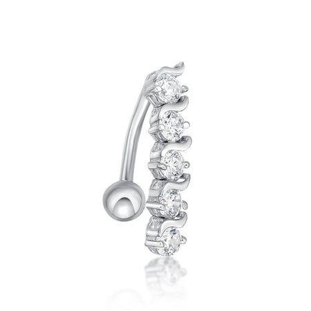 Top Mount Belly Ring - 16G