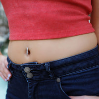 Top Mount Belly Ring - 16G