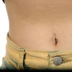 Top Mount Belly Ring - 16G