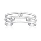 Triple Band Toe Ring
