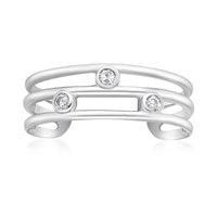 Triple Band Toe Ring