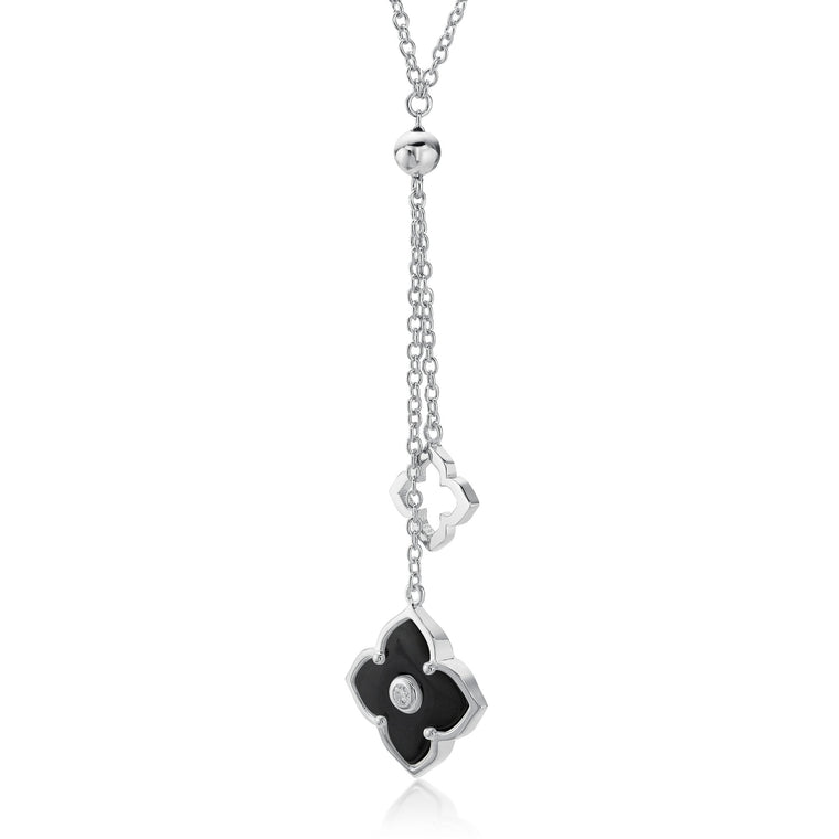 Flora Classic Double Flower Pendant
