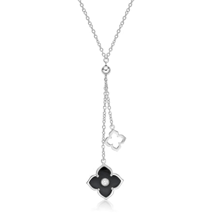 Flora Classic Double Flower Pendant