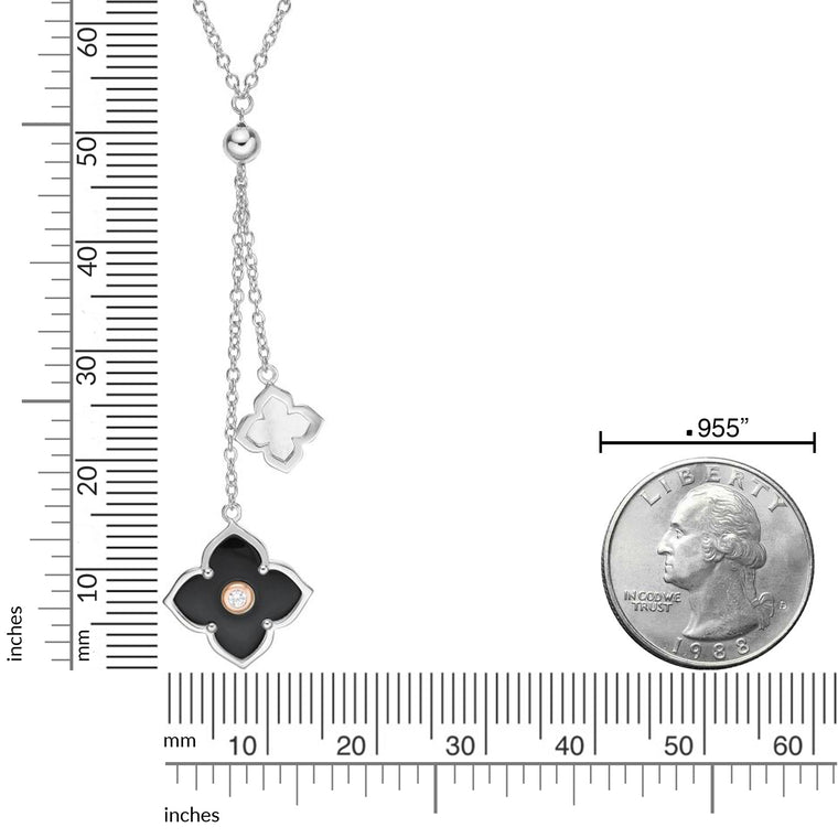 Flora Classic Double Flower Pendant