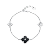 Flora Classic Triple Flower Station Bracelet