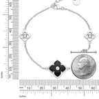 Flora Classic Triple Flower Station Bracelet