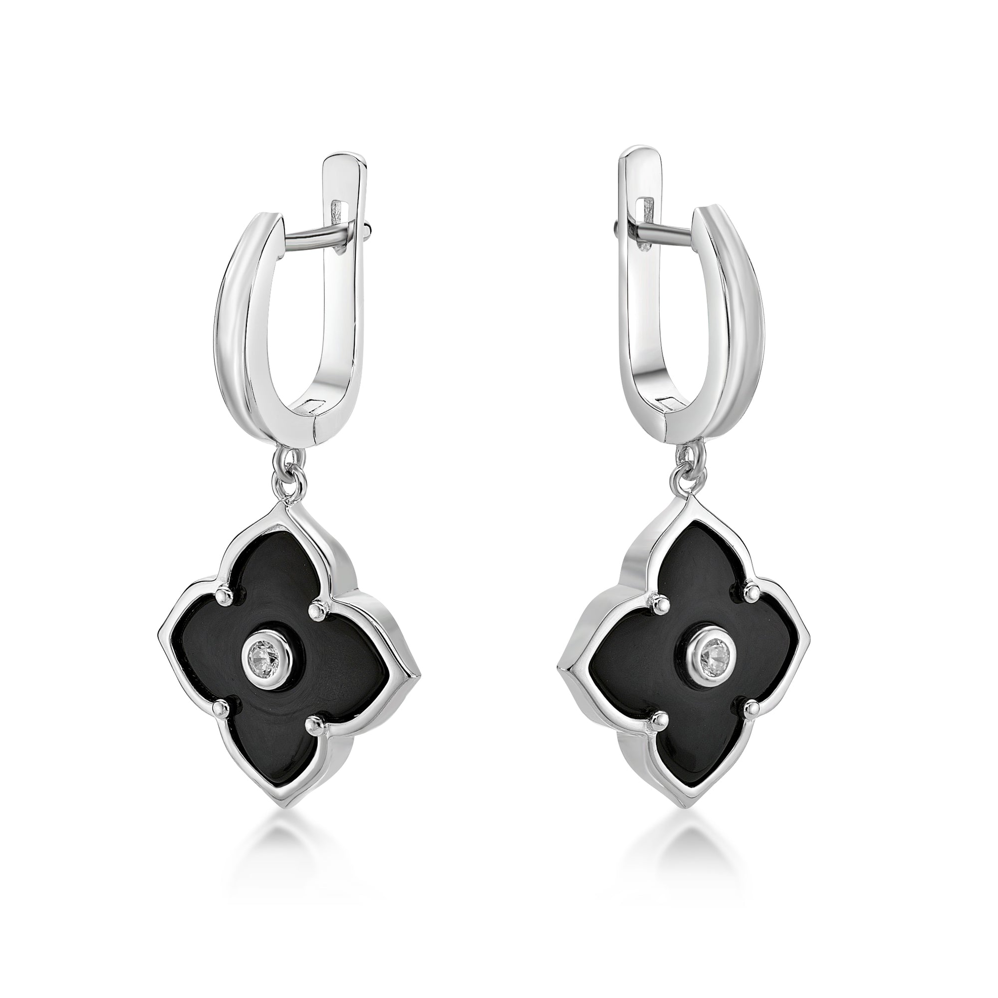 Flora Classic Flower Drop Earrings
