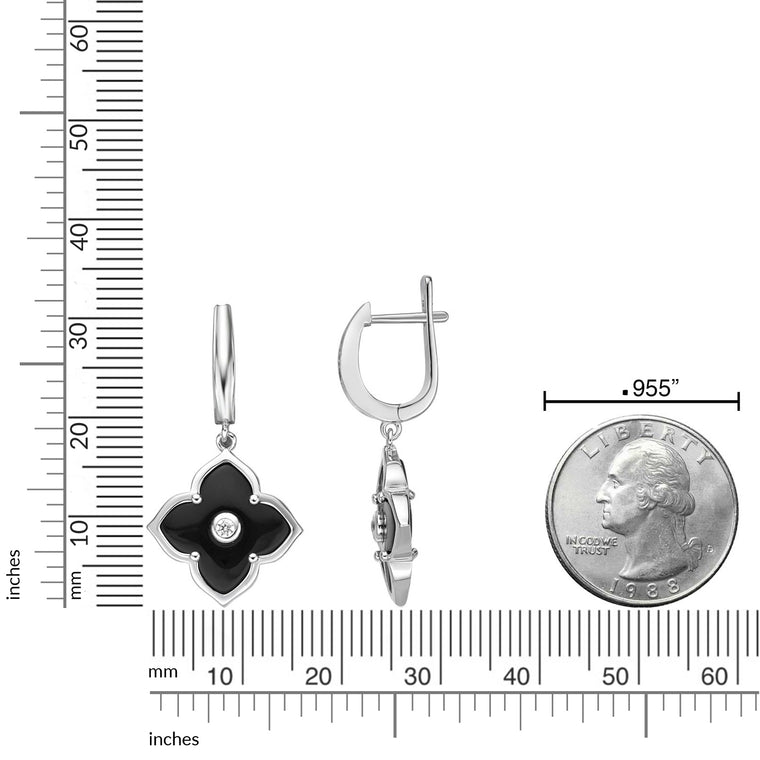Flora Classic Flower Drop Earrings