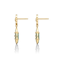 Flora Classic Double Flower Drop Earrings