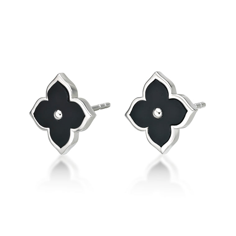 Flora Classic Flower Stud Earrings