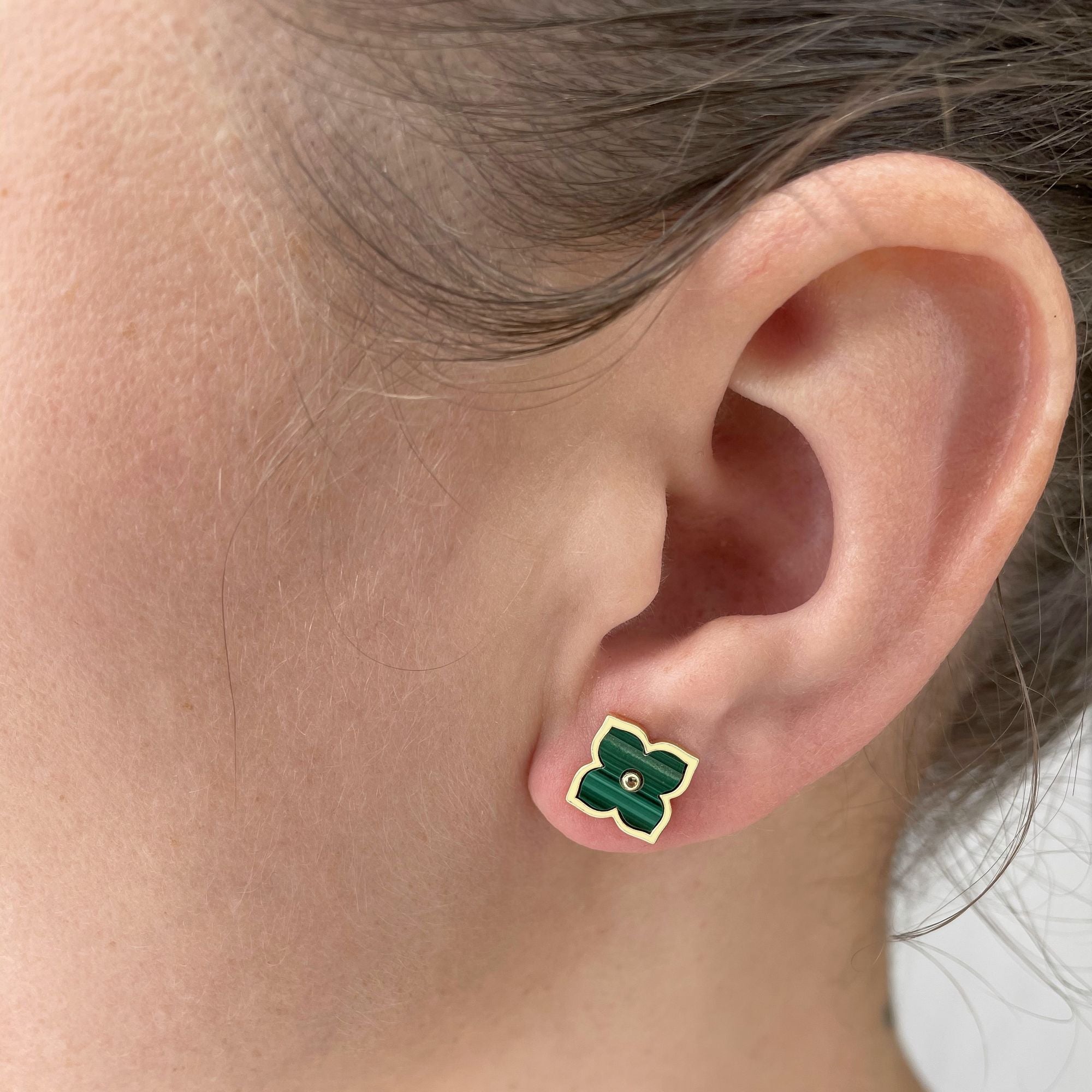 Flora Classic Flower Stud Earrings