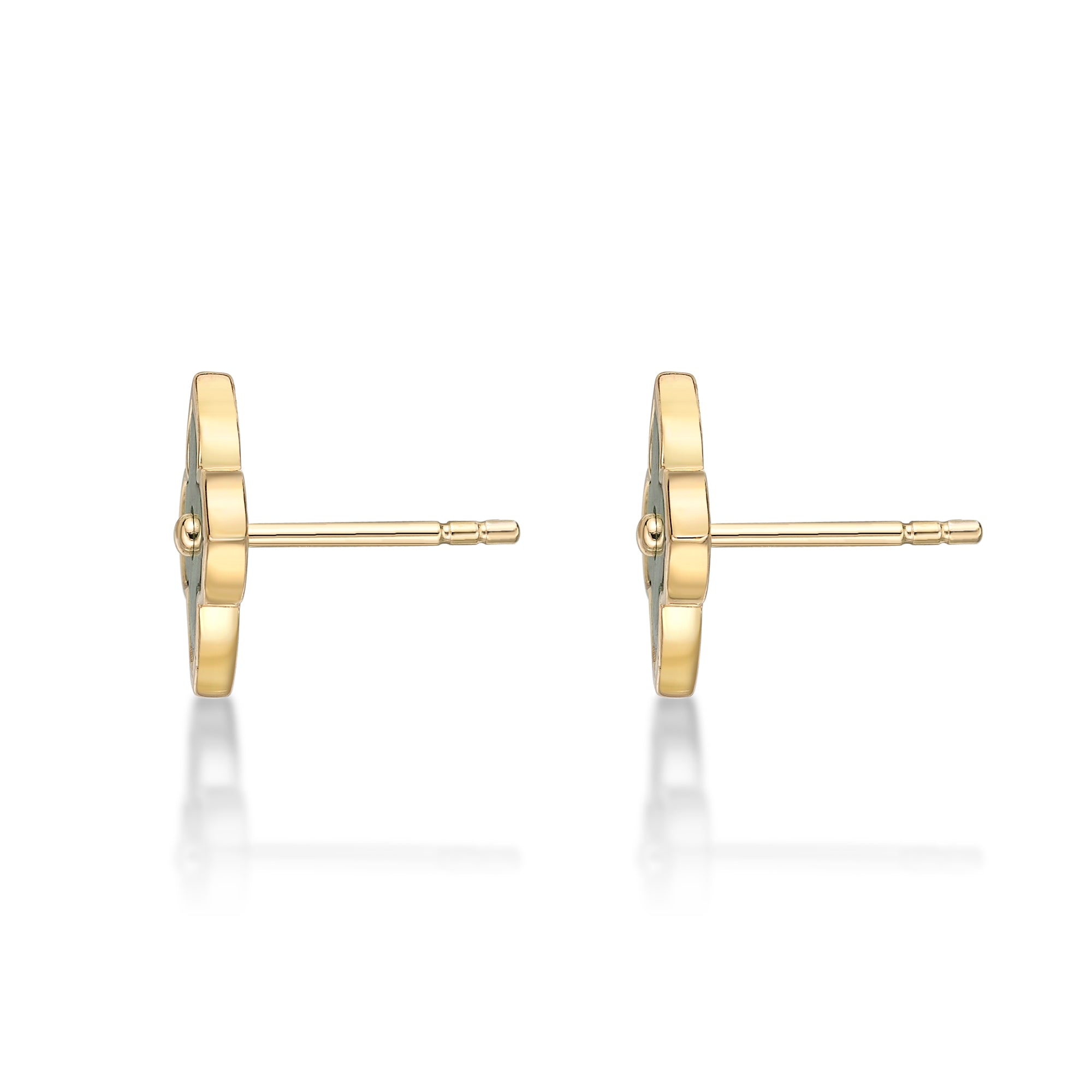 Flora Classic Flower Stud Earrings