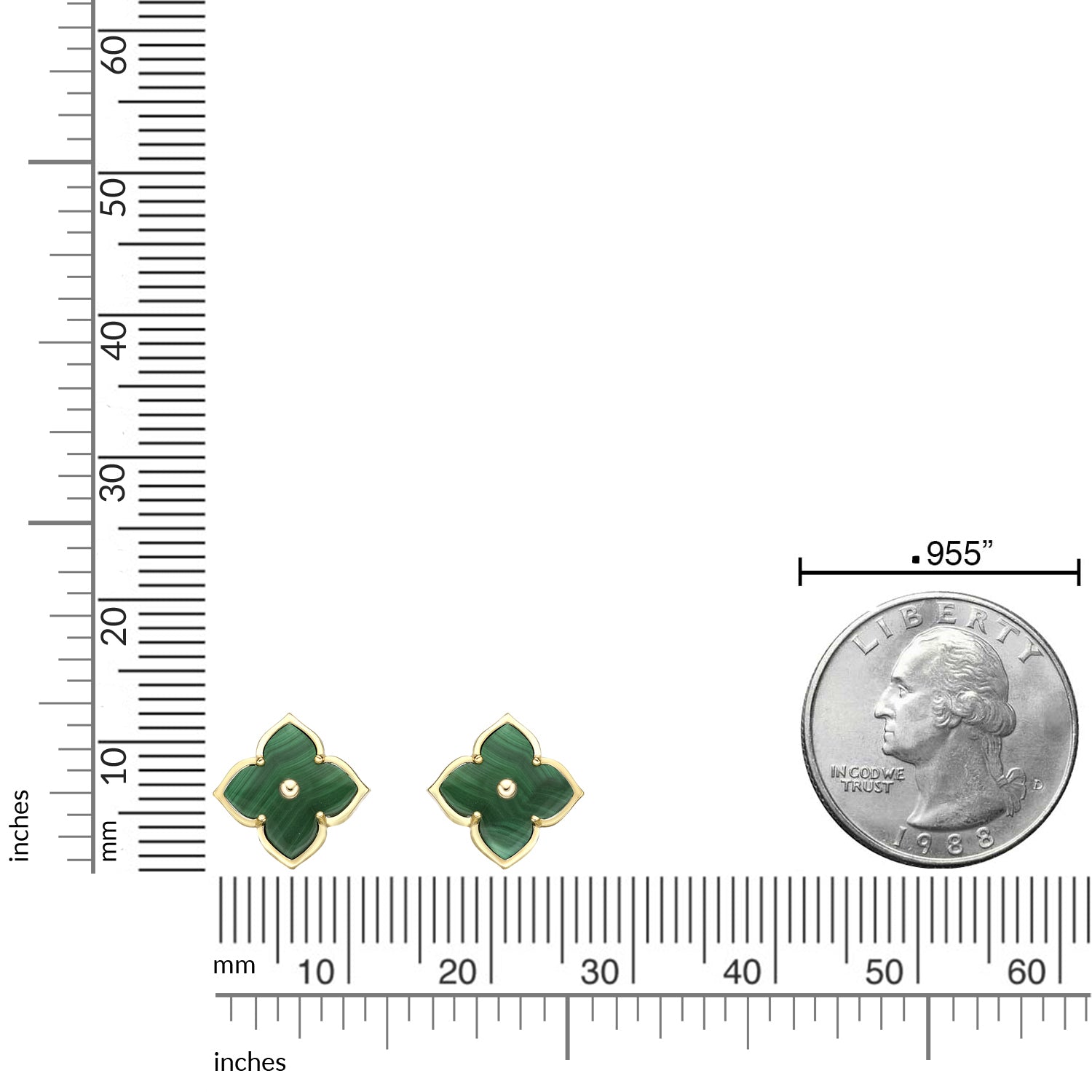 Flora Classic Flower Stud Earrings