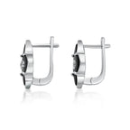 Flora Classic Flower Huggie Earrings