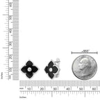 Flora Classic Flower Huggie Earrings