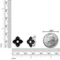 Flora Classic Flower Huggie Earrings