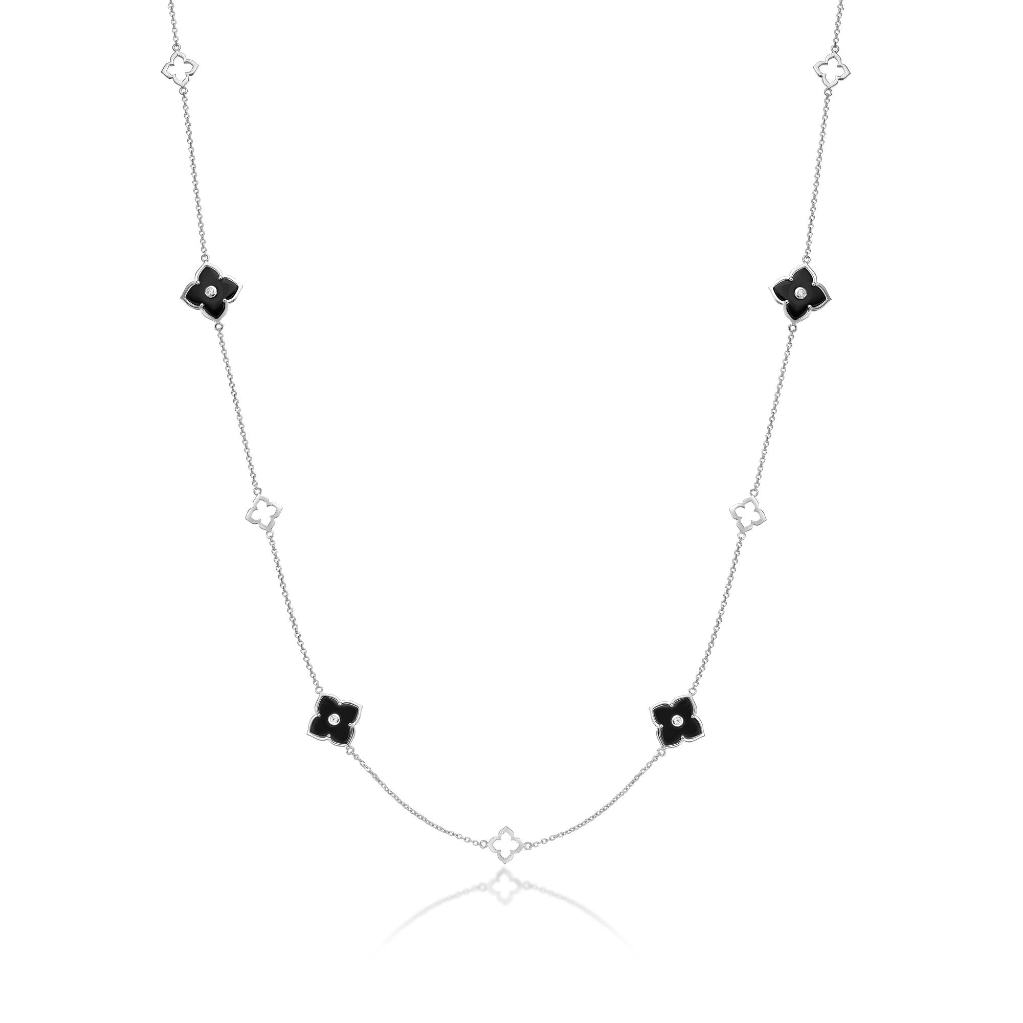 Flora Grand 11-Station Flower Necklace – Lavari Jewelers