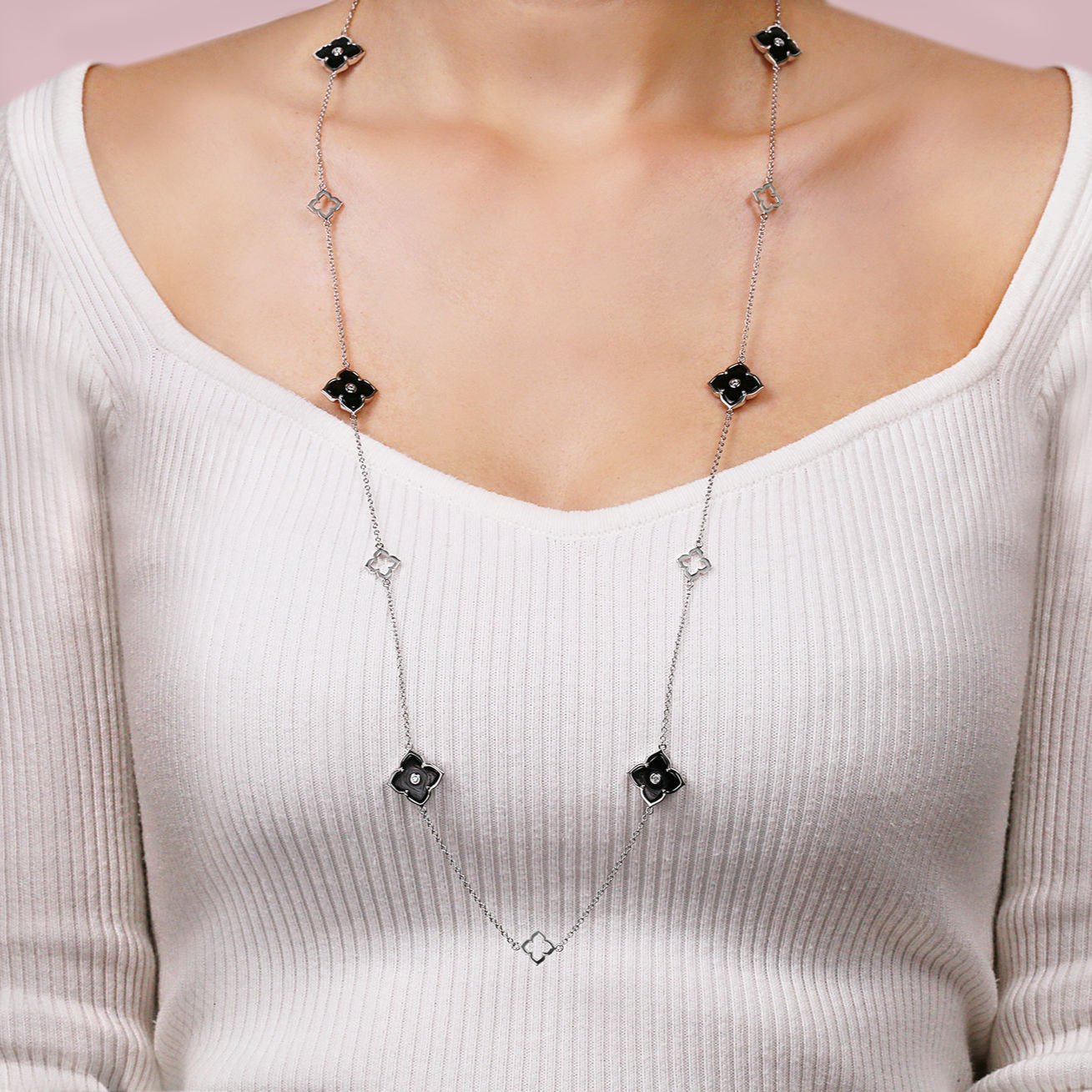 Flora Grand 11-Station Flower Necklace