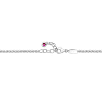 Adjustable Flower Station Bracelet in Sterling Silver