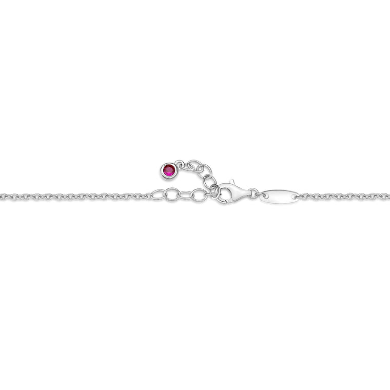 Adjustable Flower Station Bracelet in Sterling Silver
