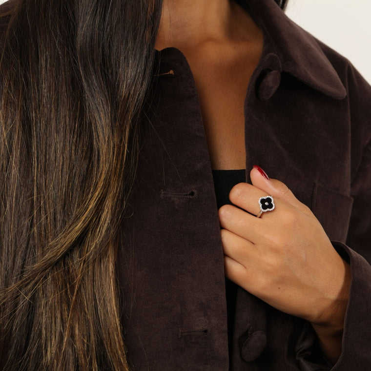 Flora Halo Flower Ring