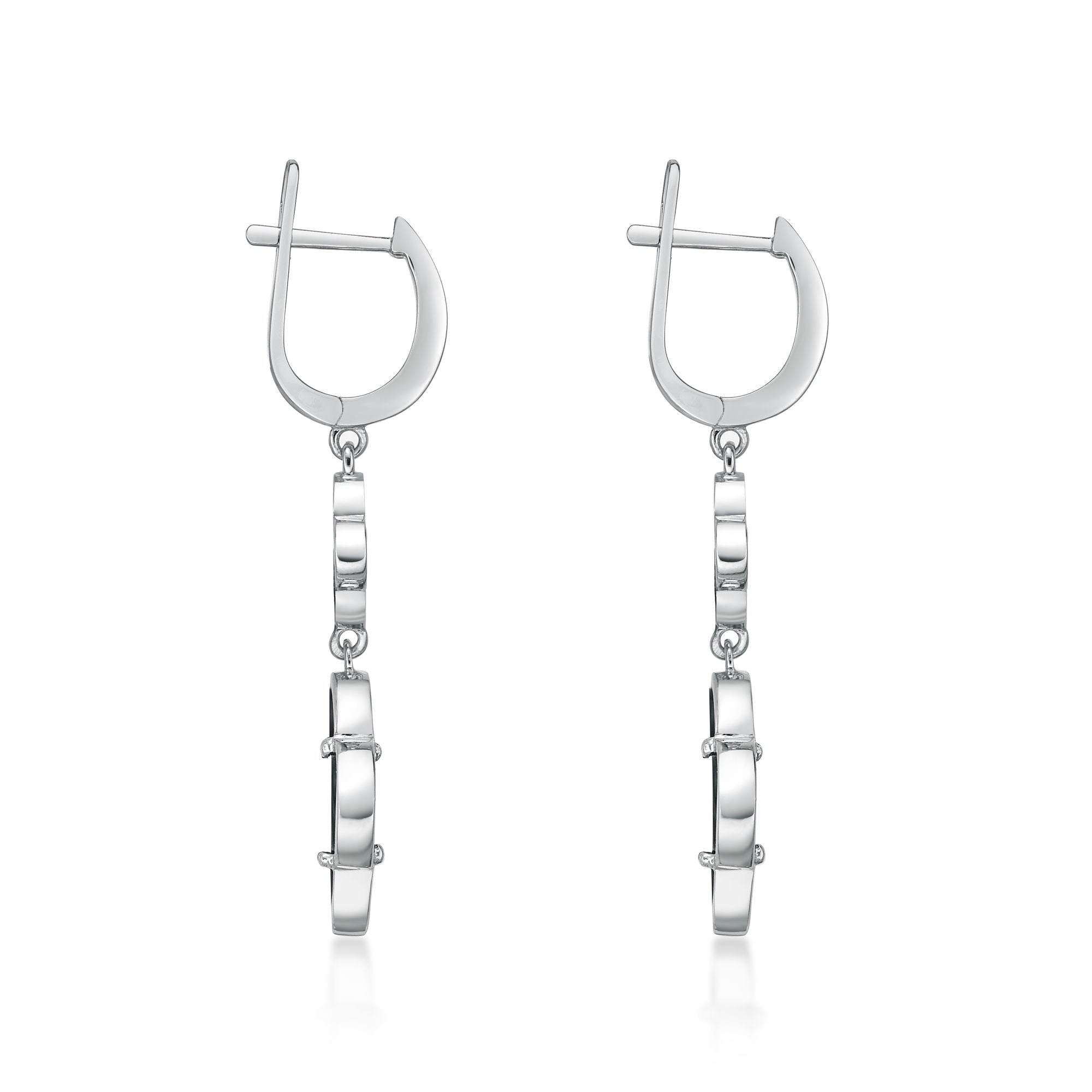 Flora Classic Twin Flower Earrings