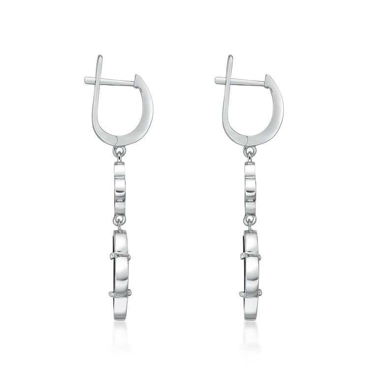Flora Classic Twin Flower Earrings