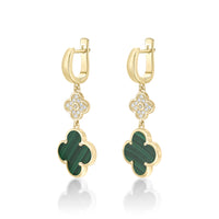 Flora Classic Twin Flower Earrings