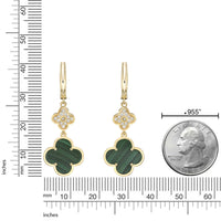 Flora Classic Twin Flower Earrings