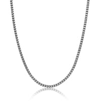 Thin Foxtail Chain Gift Set in Stainless Steel, 20"