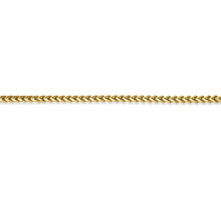 Thin Foxtail Chain Gift Set in Gold Ion Plated Stainless Steel, 20"