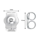 14K Gold Replacement Friction Back