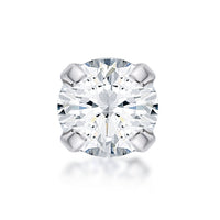 14K Cubic Zirconia Nose Stud - 20G