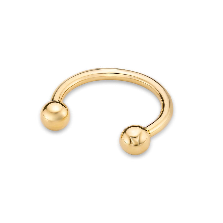Horseshoe Eyebrow Piercing - 14G -3/8"