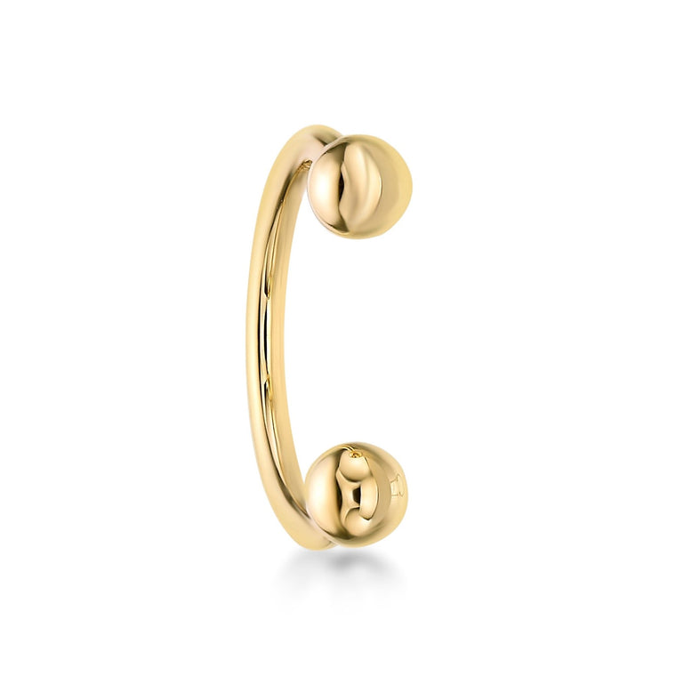 Horseshoe Eyebrow Piercing - 14G -3/8"