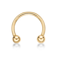 Horseshoe Eyebrow Piercing - 14G -3/8"