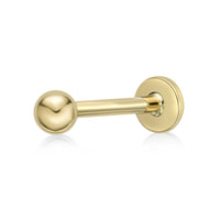 Hollow Ball Labret Stud - 16G