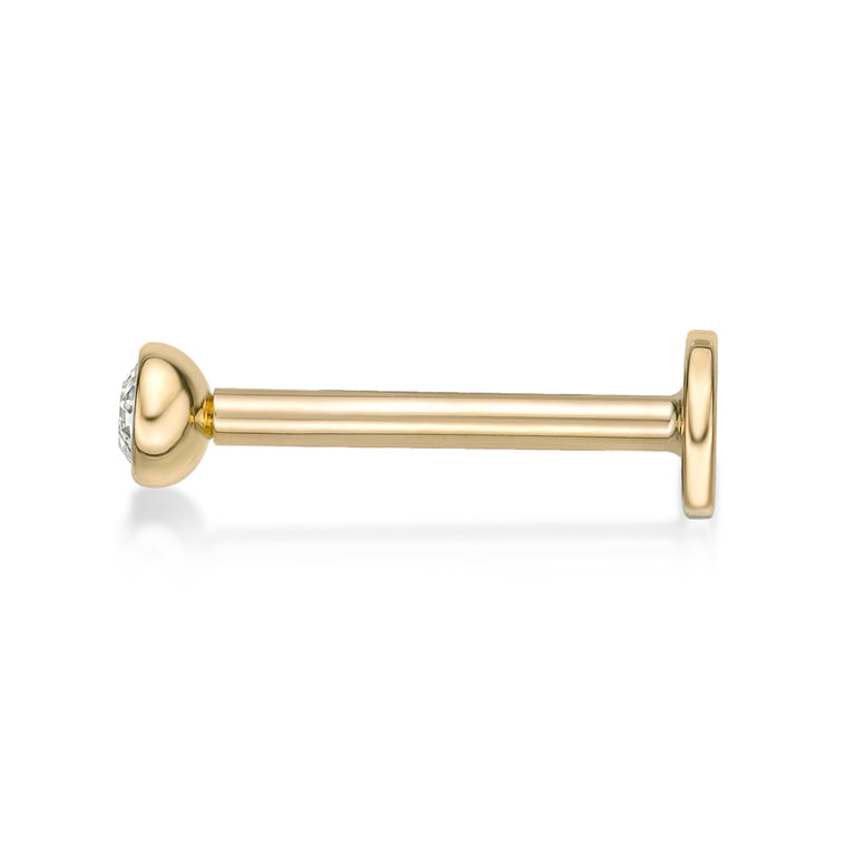Swarovski Crystal Monroe Labret -16G