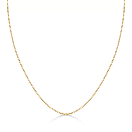 10K Replacement Box Chain - 18 Inch