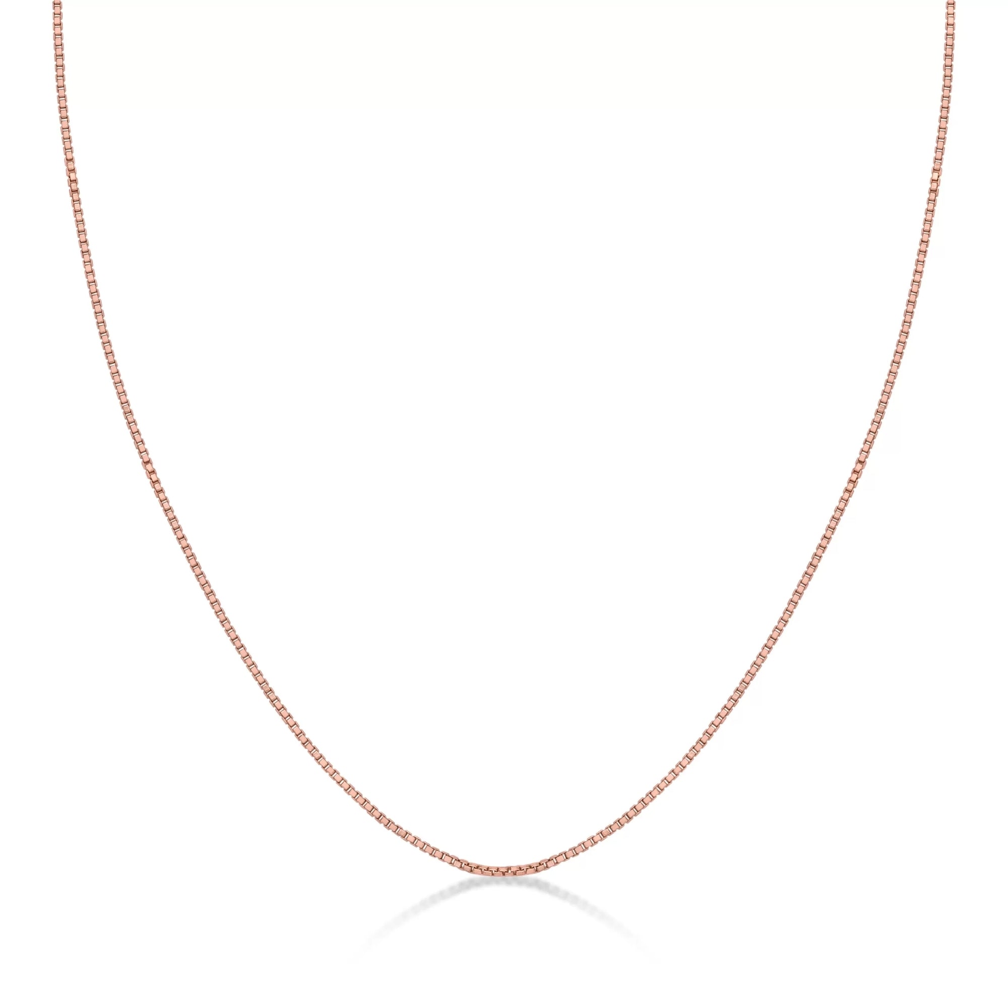 14K Replacement Box Chain - 18 Inch