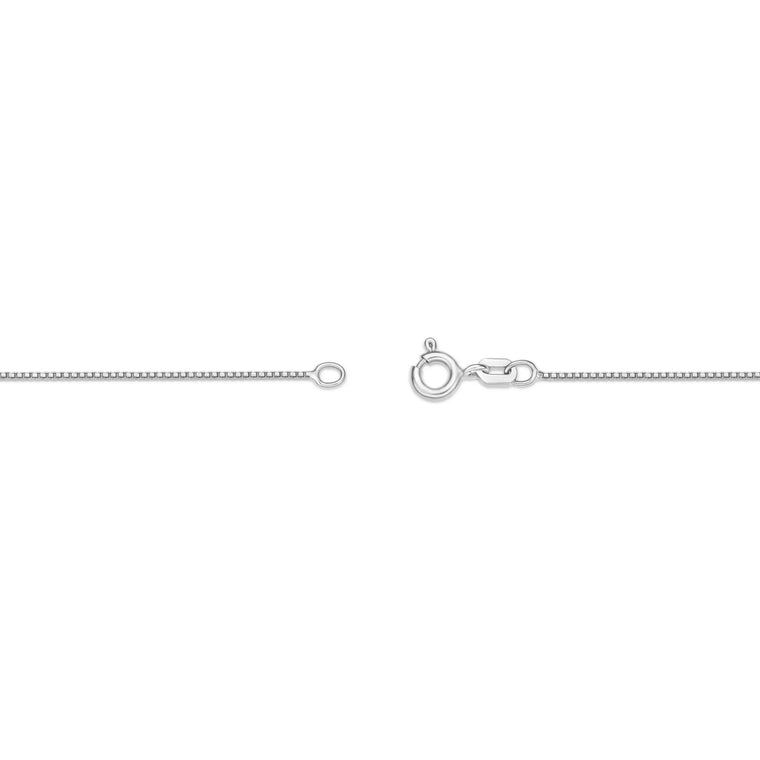Sterling Silver Replacement Box Chain - 18 Inch
