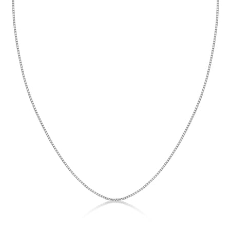 Sterling Silver Replacement Box Chain - 18 Inch