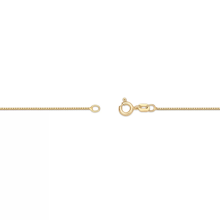 Sterling Silver Replacement Box Chain - 18 Inch
