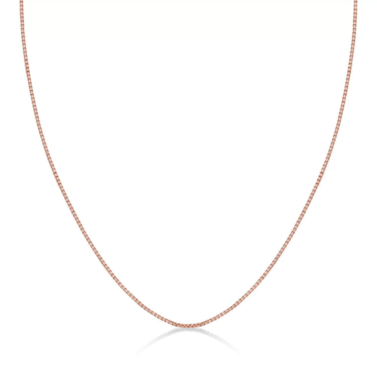 Sterling Silver Replacement Box Chain - 18 Inch