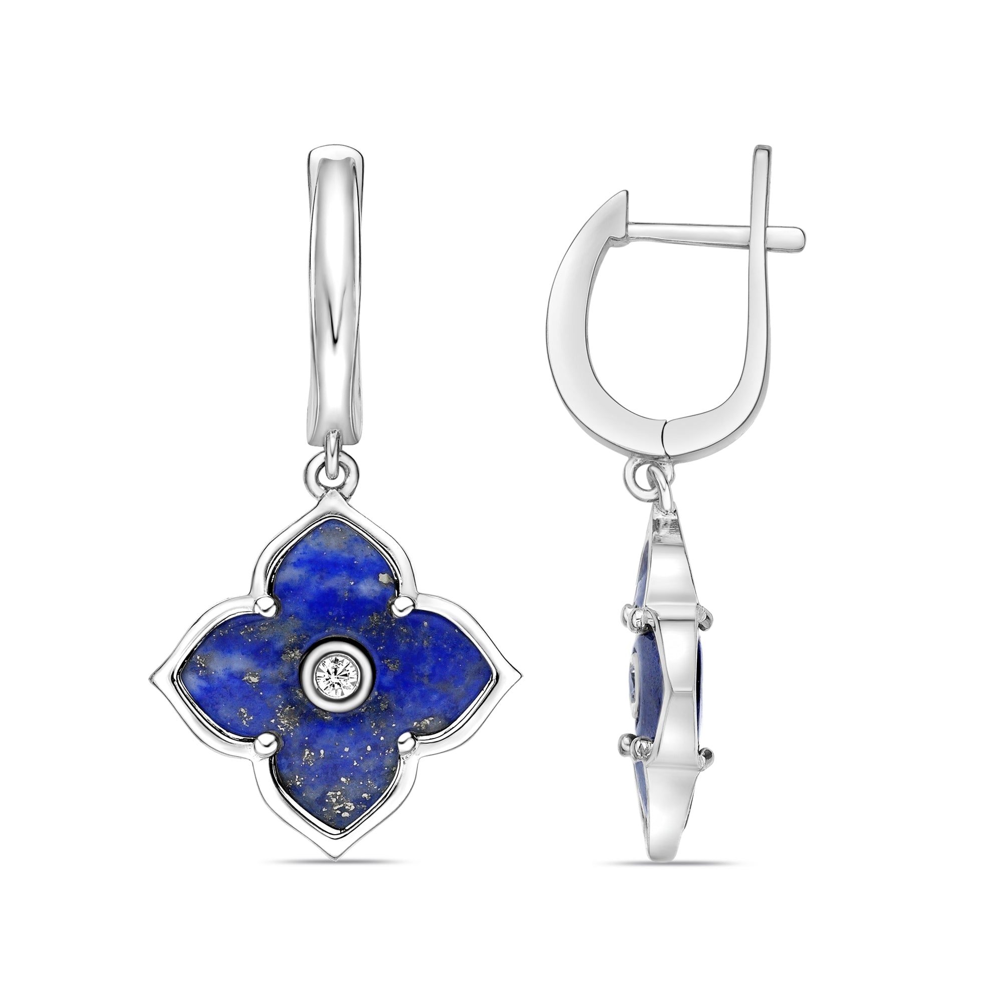 Flora Classic Flower Drop Earrings