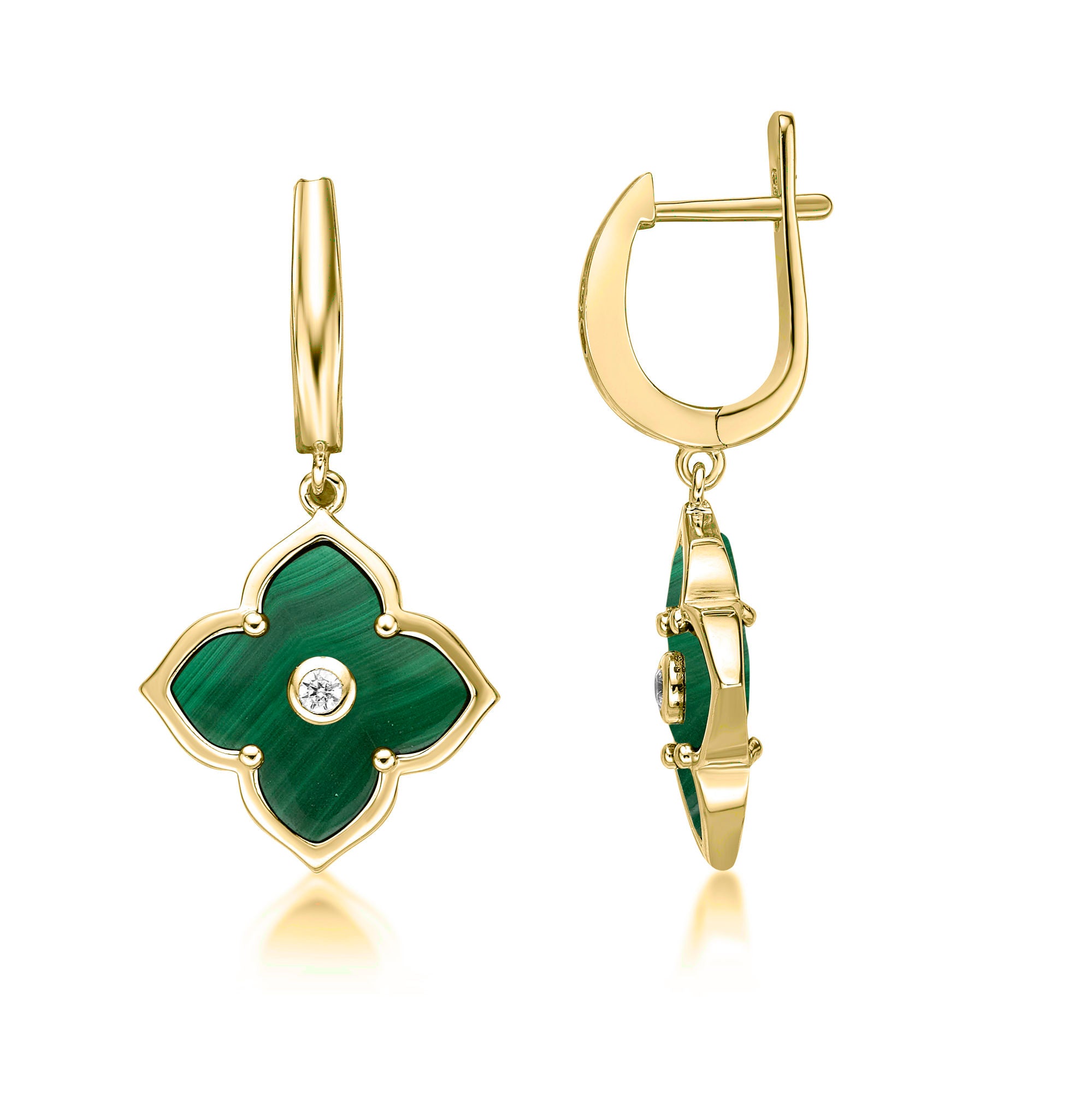 Flora Classic Flower Drop Earrings