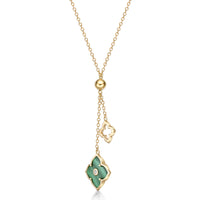 Flora Classic Double Flower Pendant