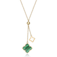 Flora Classic Double Flower Pendant