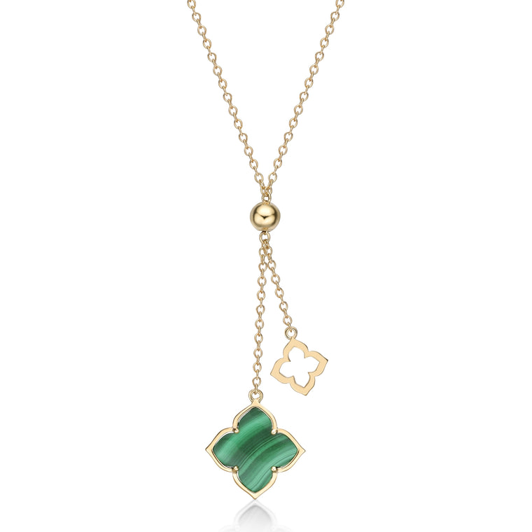 Flora Classic Double Flower Pendant