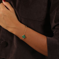 Flora Classic Triple Flower Station Bracelet